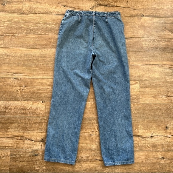 Vintage Jones Sport High Rise Wide Straight Leg Mom Jeans Size 10 - Picture 3 of 7